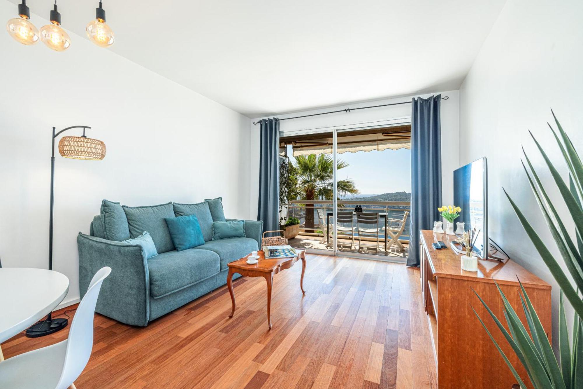 Extraordinary Sea View - 1 Bdr With Ac Apartment Villefranche-sur-Mer Exterior foto