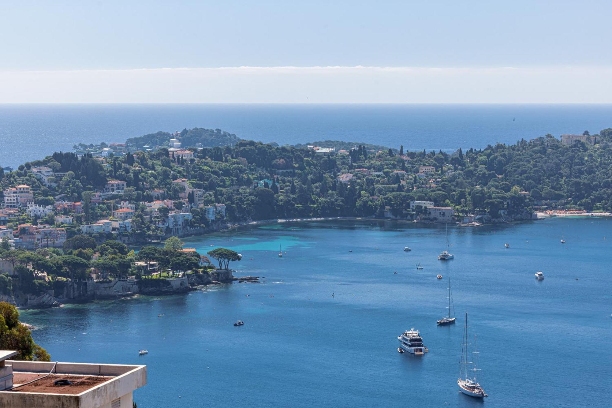 Extraordinary Sea View - 1 Bdr With Ac Apartment Villefranche-sur-Mer Exterior foto