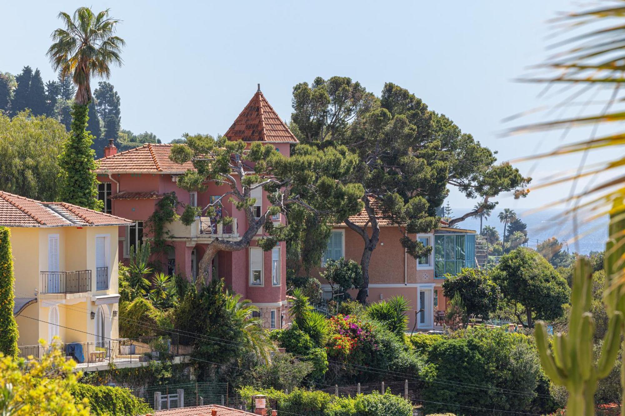 Extraordinary Sea View - 1 Bdr With Ac Apartment Villefranche-sur-Mer Exterior foto